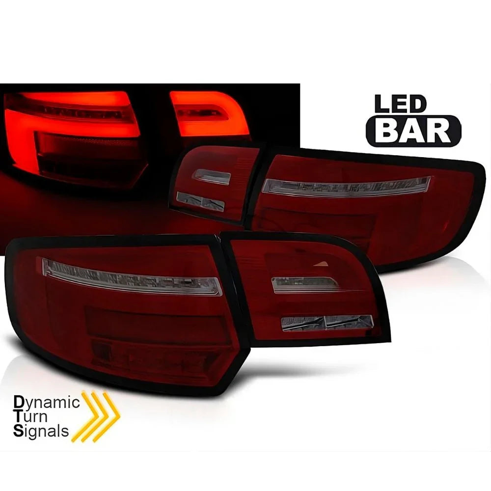 Audi A3 8PA Sportback 2004-2008 Fanali Posteriori LED Lightbar - autorivallo