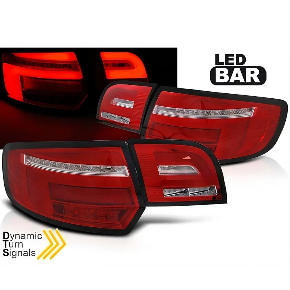 Audi A3 8P Sportback 2004-2008 Fanali Posteriori LED Lightbar - autorivallo