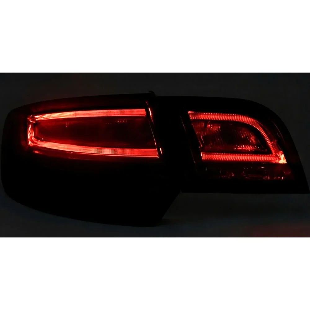 Audi A3 8PA Sportback 2004-2008 Fanali Posteriori LED Rosso - autorivallo