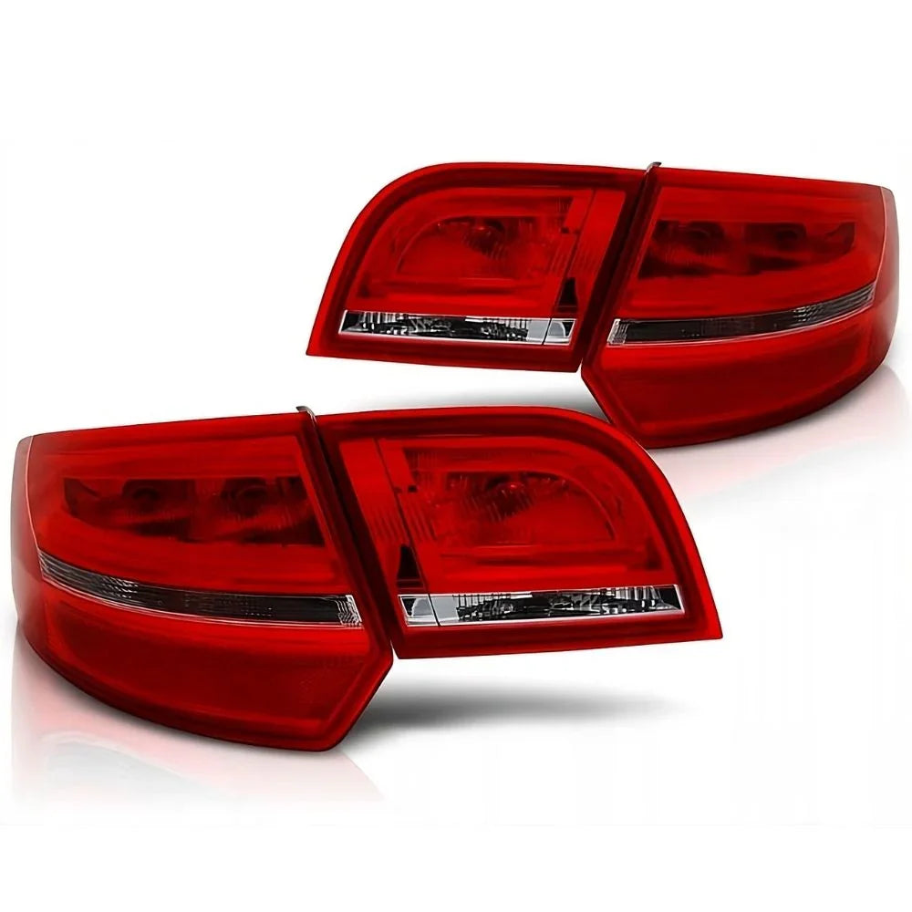 Audi A3 8PA Sportback 2004-2008 Fanali Posteriori LED Rosso - autorivallo