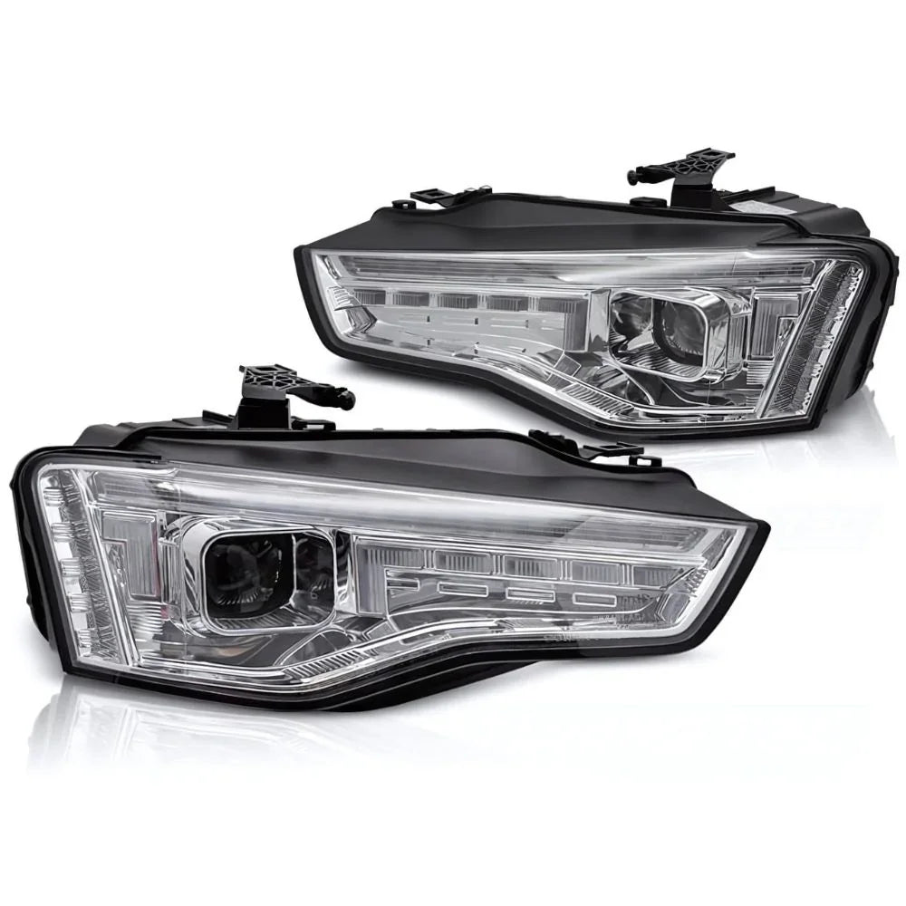 AUDI A5 8T 2011-2016 Fari Anteriori Full LED Frecce SEQ - autorivallo