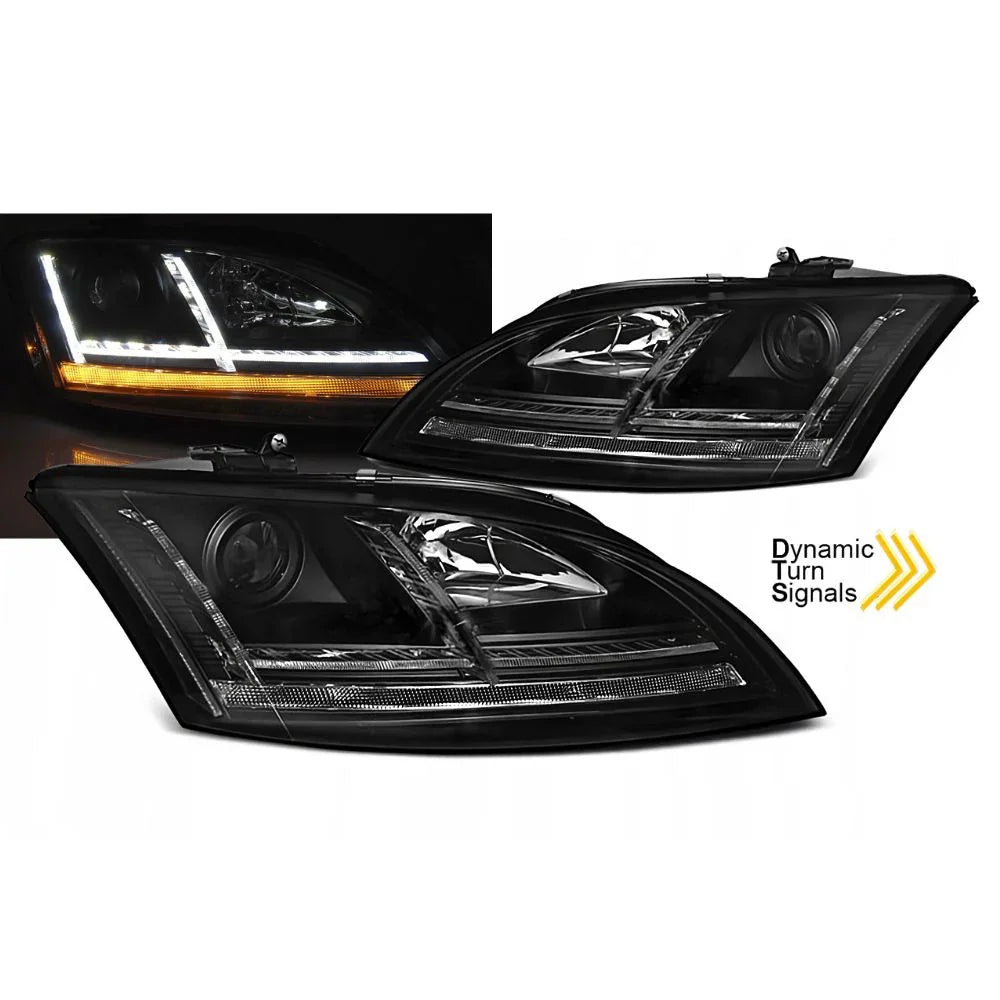 AUDI TT 8J 2006-2010 Fari Anteriori LED Frecce Dinamiche SEQ - autorivallo