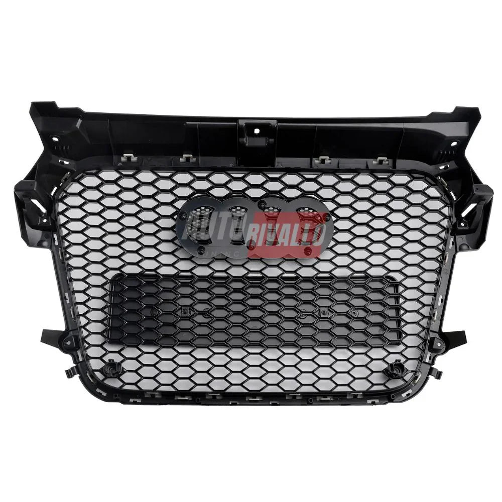 Audi A1 8X 2010-2015 Griglia Anteriore RS1 Look Nero Lucido - autorivallo
