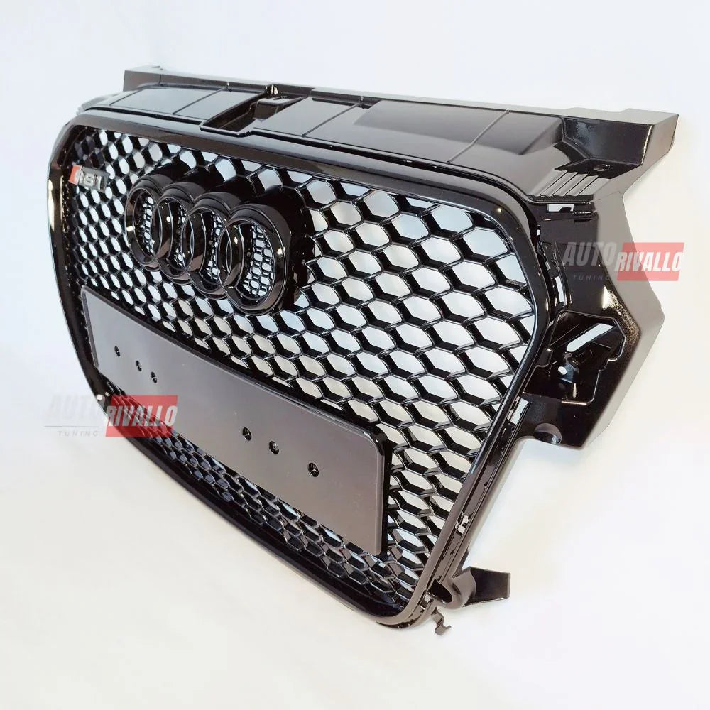 Audi A1 8X 2010-2015 Griglia Anteriore RS1 Look Nero Lucido - autorivallo