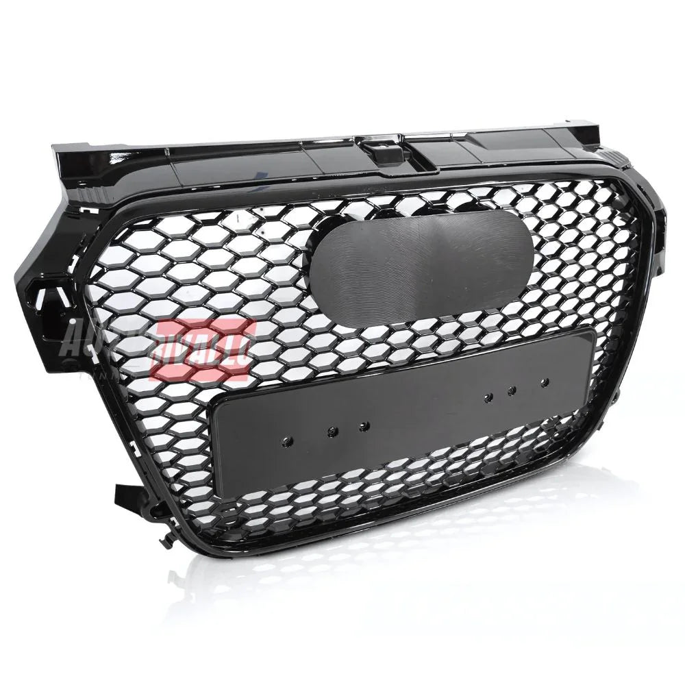 Audi A1 8X 2010-2015 Griglia Anteriore RS1 Look Nero Lucido - autorivallo