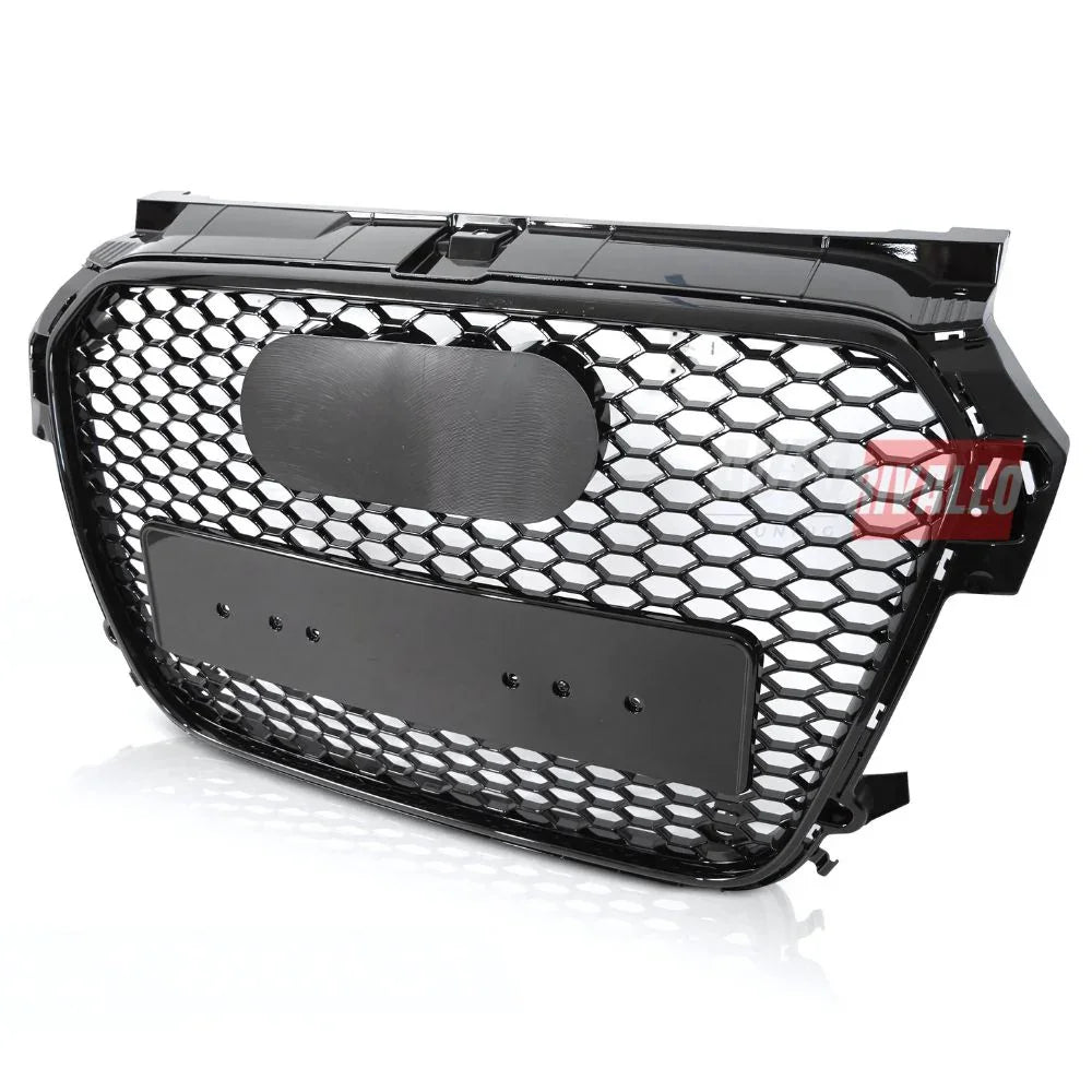 Audi A1 8X 2010-2015 Griglia Anteriore RS1 Look Nero Lucido - autorivallo