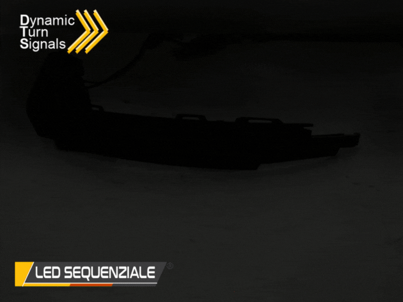Audi A1 8X 2010-2014 Frecce Specchietti Laterali LED Dinamiche - autorivallo