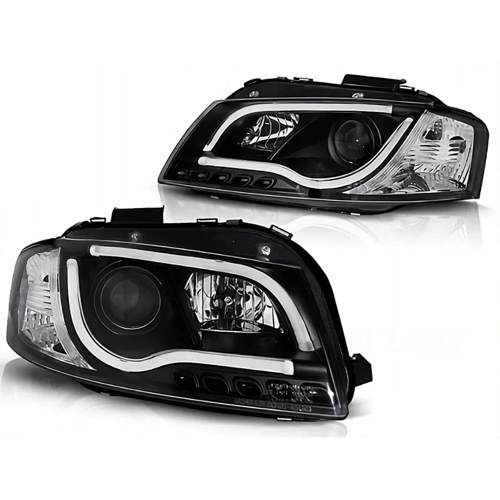 Audi A3 8P 8PA 2003-2008 Fari Anteriori LED DRL TRU Lightube - autorivallo