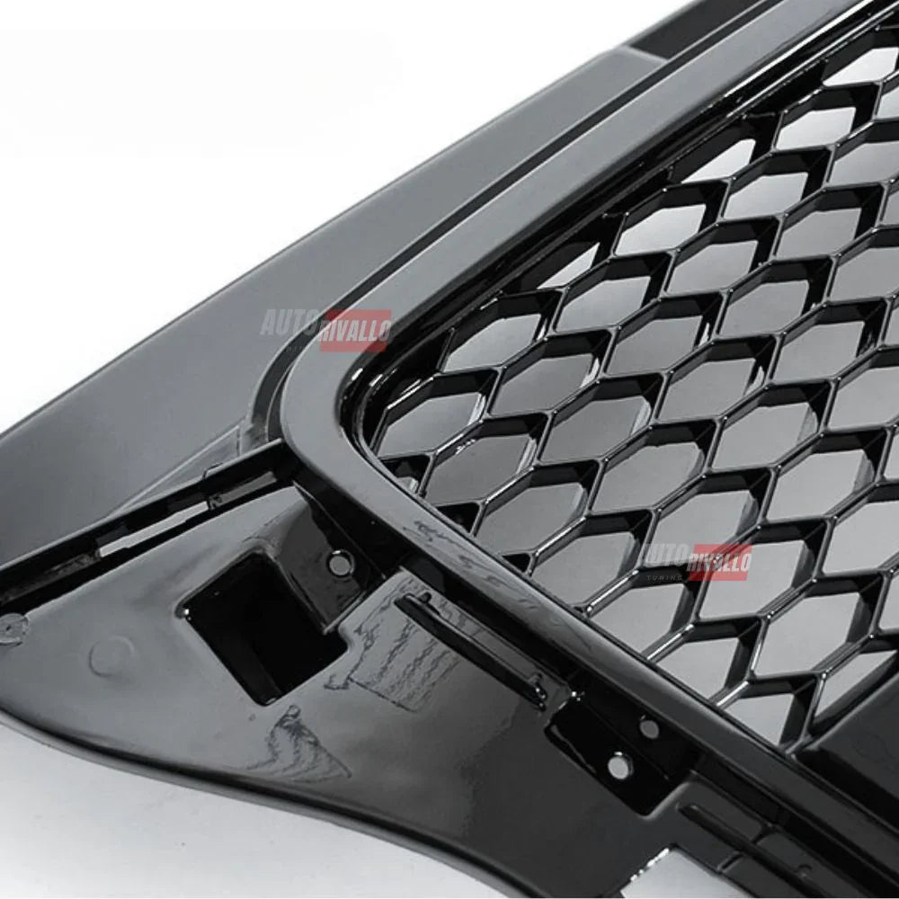 Audi A3 8P 2008-2012 Griglia Anteriore RS3 Look Nero Lucido - autorivallo