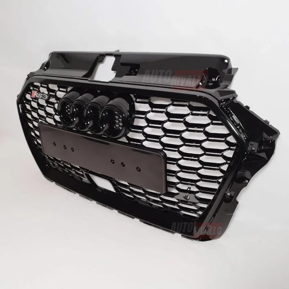Audi A3 8V 2016-2020 Griglia Radiatore RS3 Look ACC Radar - autorivallo