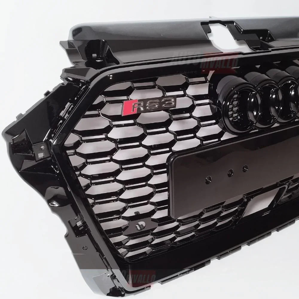 Audi A3 8V 2016-2020 Griglia Radiatore RS3 Look ACC Radar - autorivallo
