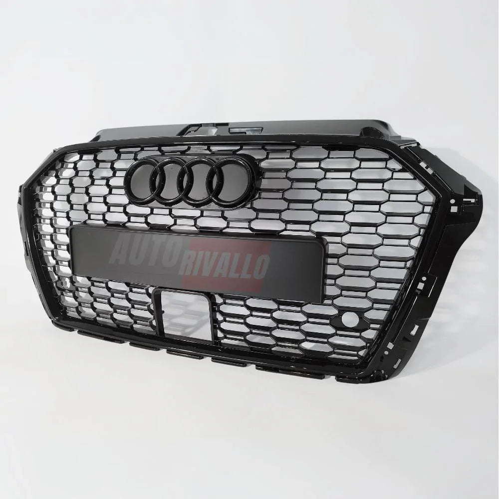 Audi A3 8V 2016-2020 Griglia Radiatore RS3 Look Nero Lucido - autorivallo