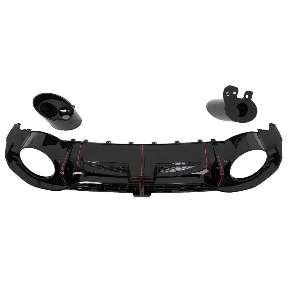 Audi A3 8Y S-Line S3 2020- Diffusore Sotto Paraurti RS3 Look - autorivallo