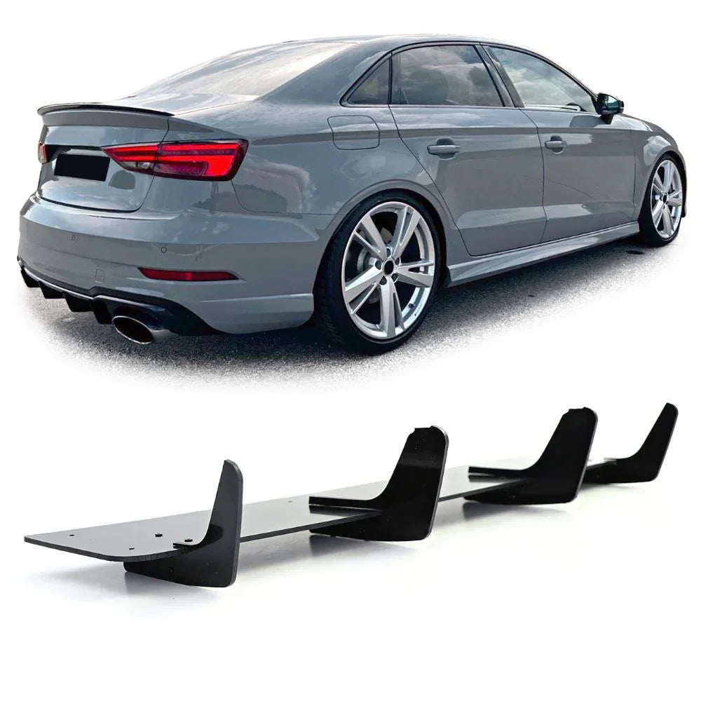 Audi A3 RS3 8V Berlina 16-20 Separatore Diffusore Posteriore - autorivallo