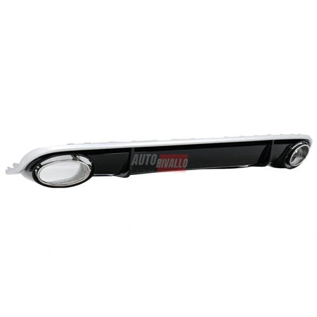Audi A4 B8 2007-2011 Diffusore Posteriore RS4 Look Nero - autorivallo