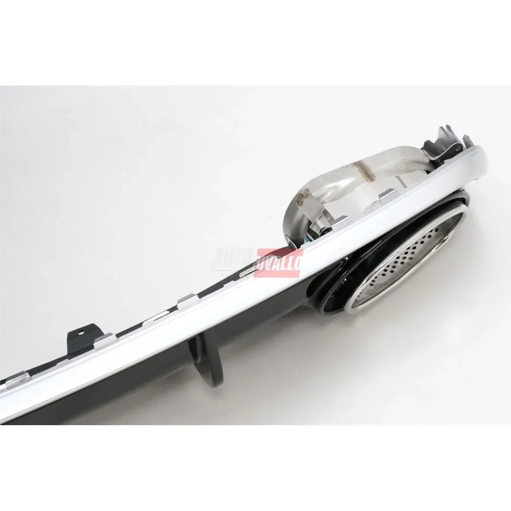 Audi A4 B8 2007-2011 Diffusore Posteriore RS4 Look Nero - autorivallo