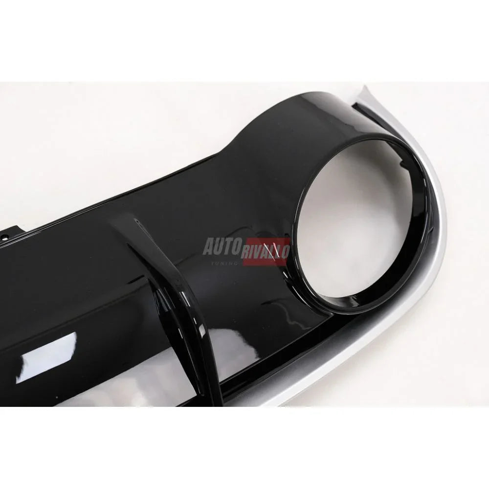 Audi A4 B8 2007-2011 Diffusore Posteriore RS4 Look Nero - autorivallo