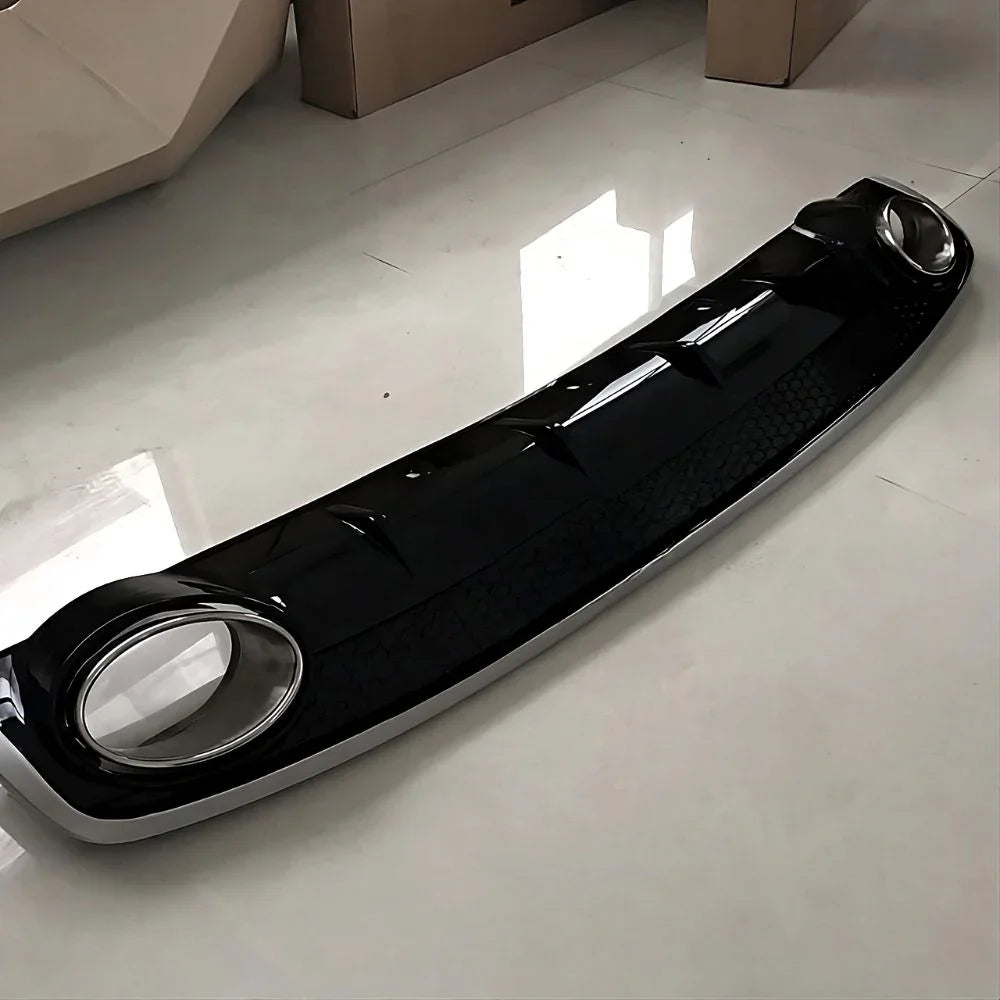 Audi A4 B8 2011-2015 Diffusore RS4 Look Terminali Doppia Uscita - autorivallo