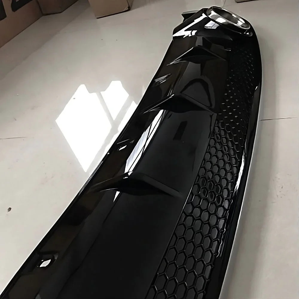 Audi A4 B8 2011-2015 Diffusore RS4 Look Terminali Doppia Uscita - autorivallo