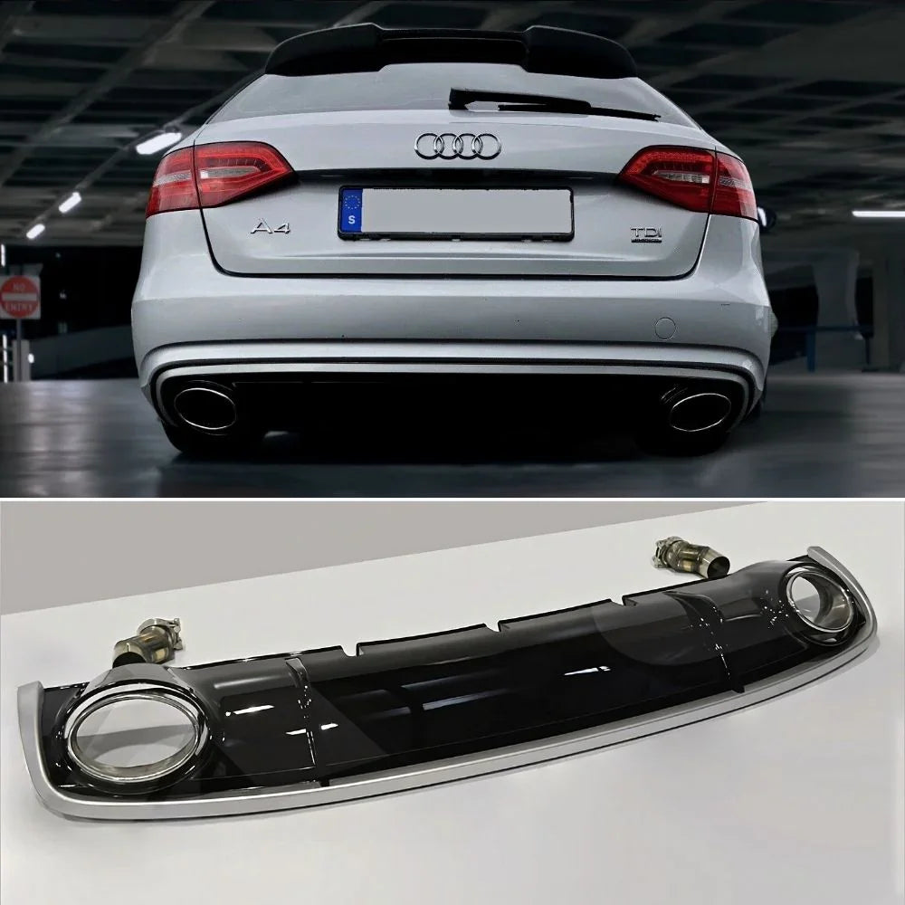 Audi A4 B8 8K 2011-2015 Diffusore Sotto Paraurti RS4 Look - autorivallo