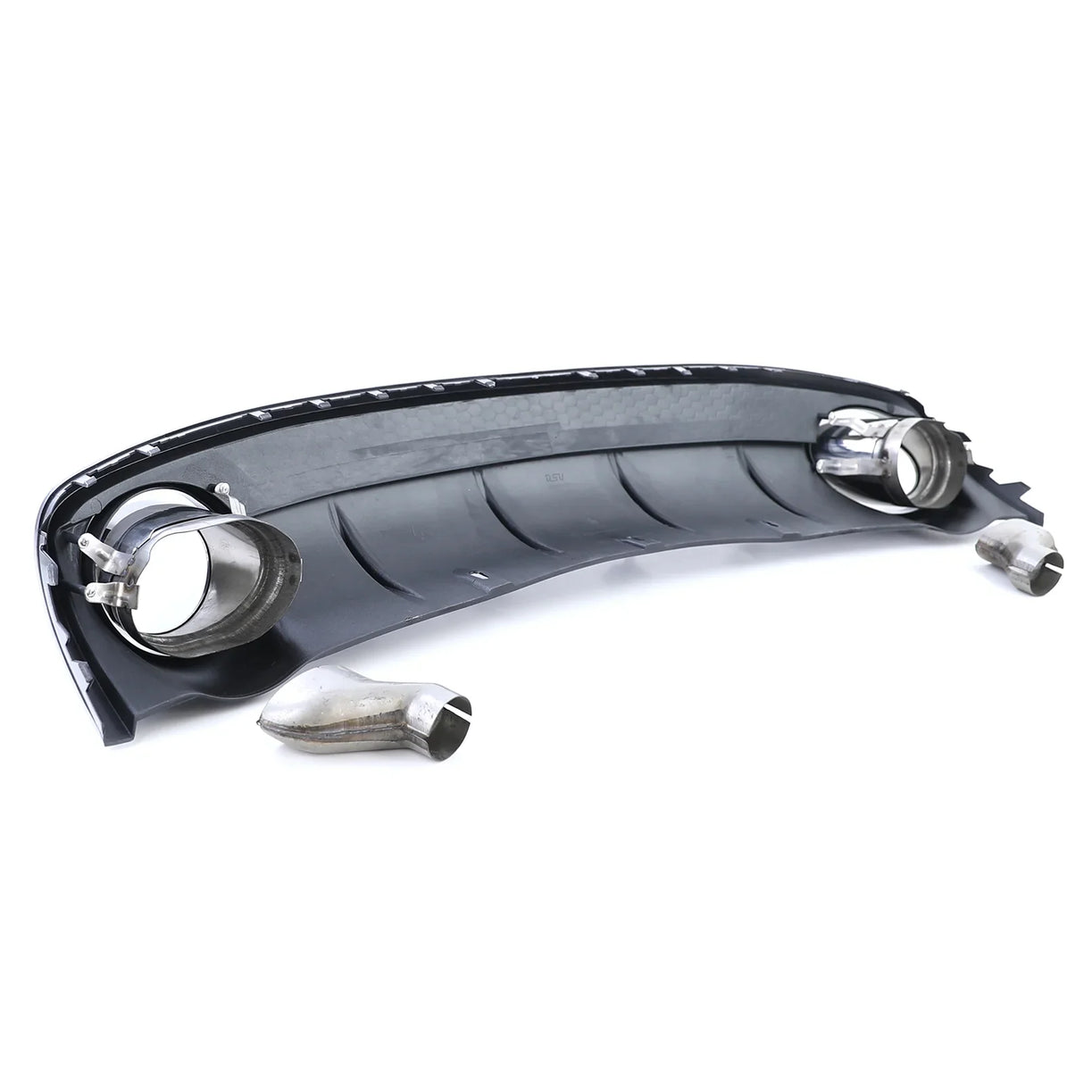 Audi A4 B8 2011-2015 Diffusore RS4 Look Terminali Doppia Uscita - autorivallo