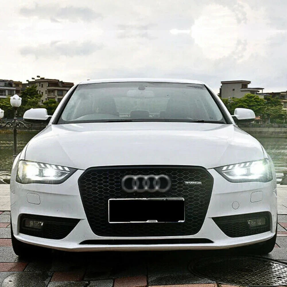 Audi A4 B8 8K 2011-2015 Fari Anteriori Full LED Matrix SEQ - autorivallo