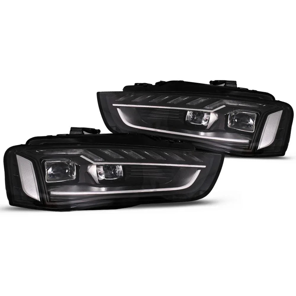 Audi A4 B8 8K 2011-2015 Fari Anteriori Full LED Matrix SEQ - autorivallo