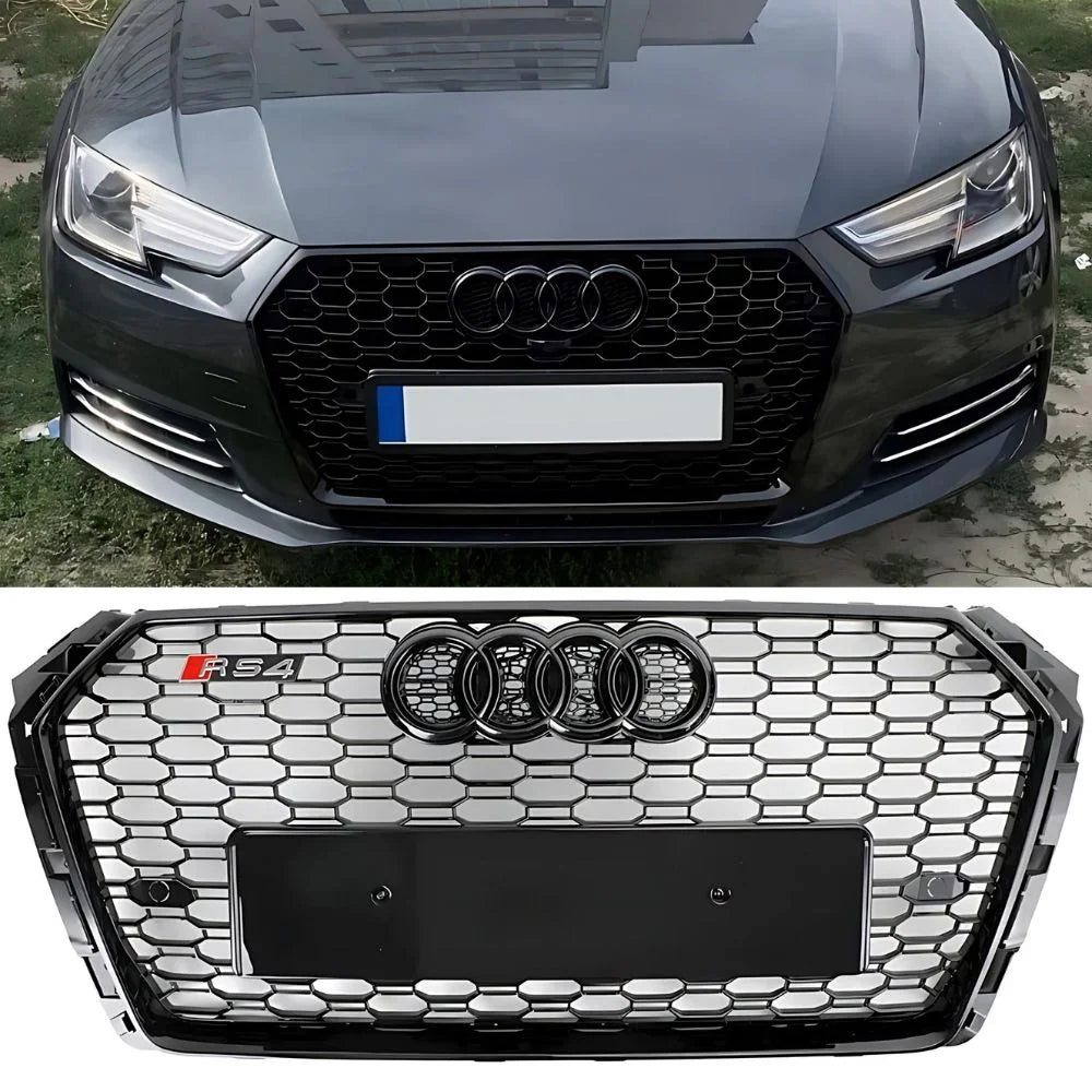 Audi A4 B9 2015-2019 Griglia Radiatore RS4 Look Quattro - autorivallo