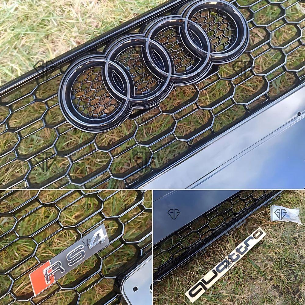 Audi A4 B9 2015-2019 Griglia Radiatore RS4 Look Quattro - autorivallo