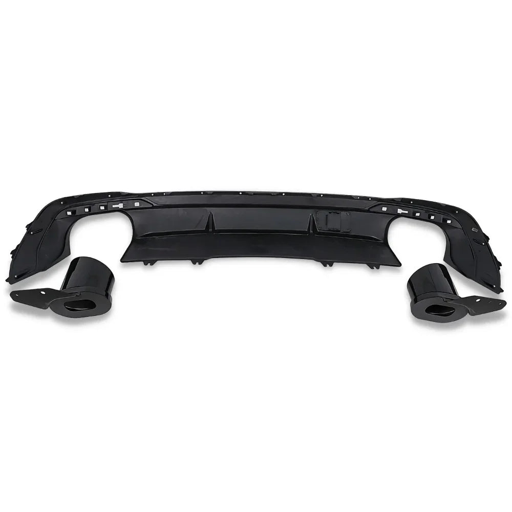 Audi A4 B9 Facelift S-Line 2020- Diffusore Posteriore RS4 Look - autorivallo