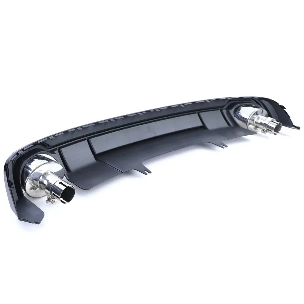 Audi A4 B9 8W S-Line 2015-2019 Diffusore Posteriore RS4 Look - autorivallo