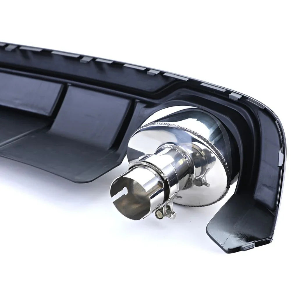 Audi A4 B9 8W S-Line 2015-2019 Diffusore Posteriore RS4 Look - autorivallo