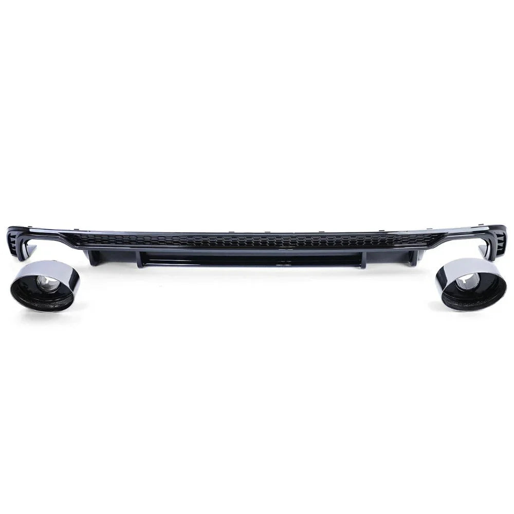 Audi A4 B9 8W S-Line 2015-2019 Diffusore Posteriore RS4 Look - autorivallo