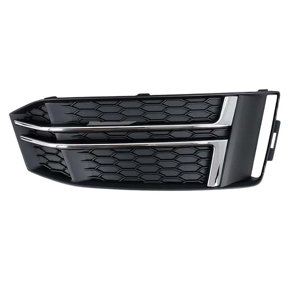 Audi A4 B9 S-Line 15-18 Griglie Fendinebbia RS4 Nero Cromato - autorivallo