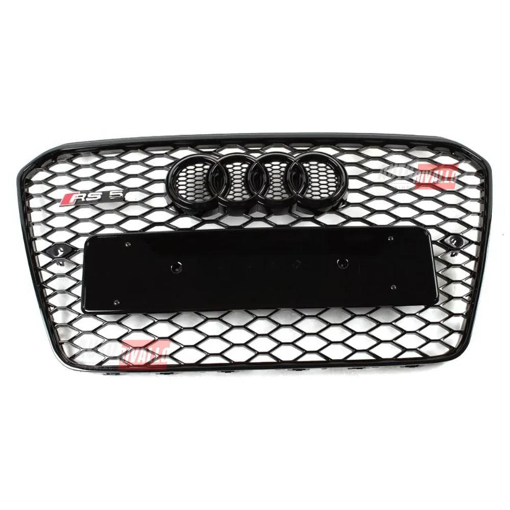 Audi A5 8T 2012-2016 Griglia Anteriore RS5 Look Nero Lucido - autorivallo