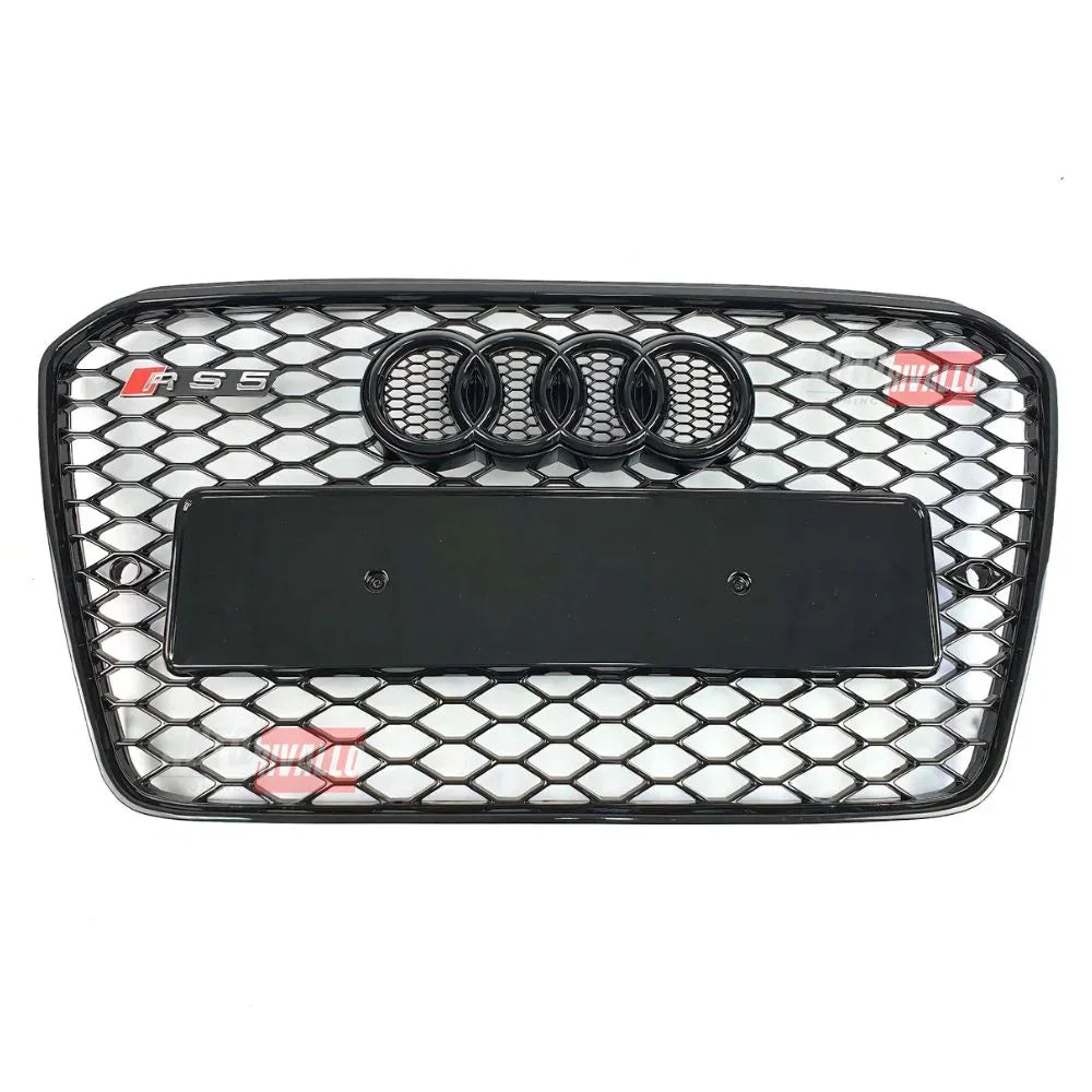 Audi A5 8T 2012-2016 Griglia Anteriore RS5 Look Nero Lucido - autorivallo