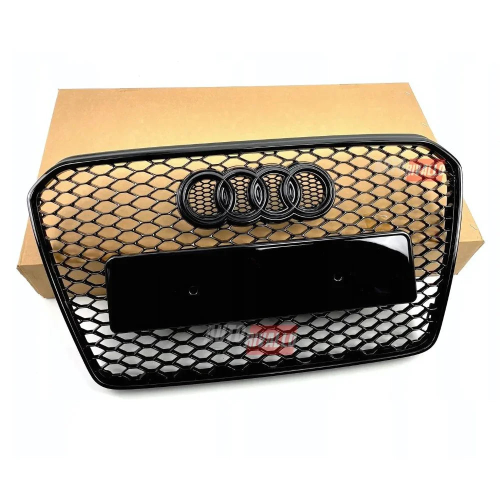 Audi A5 8T 2012-2016 Griglia Anteriore Look RS5 Nero Lucido - autorivallo