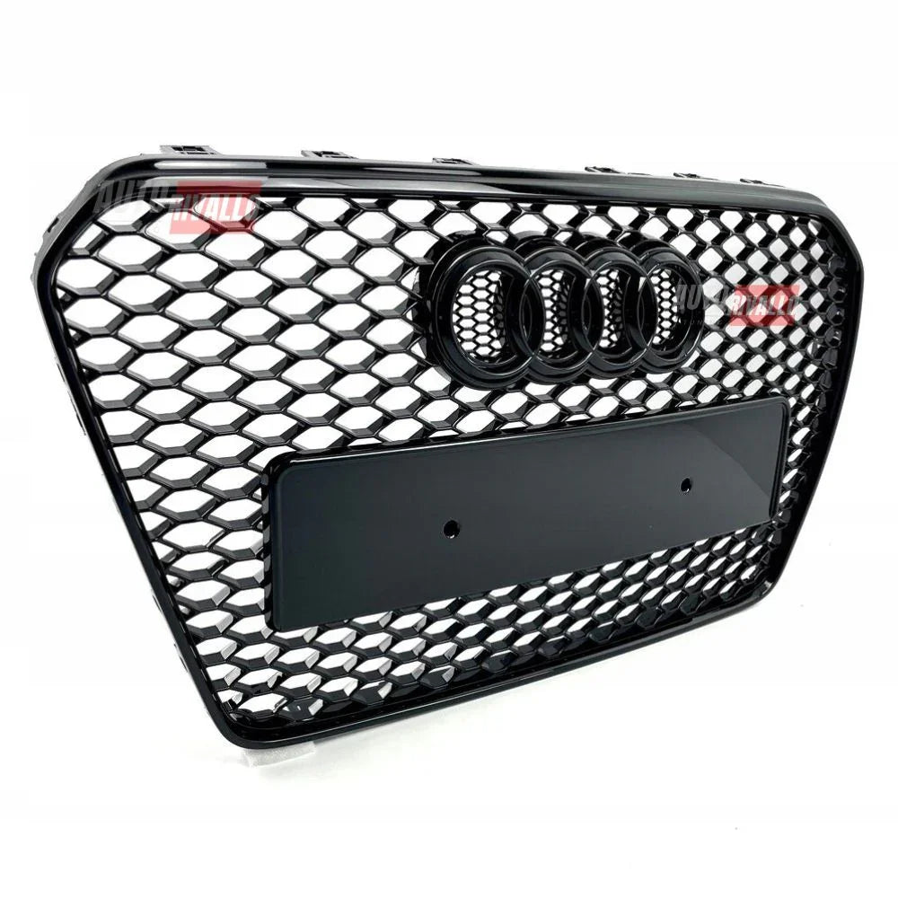 Audi A5 8T 2012-2016 Griglia Anteriore Look RS5 Nero Lucido - autorivallo