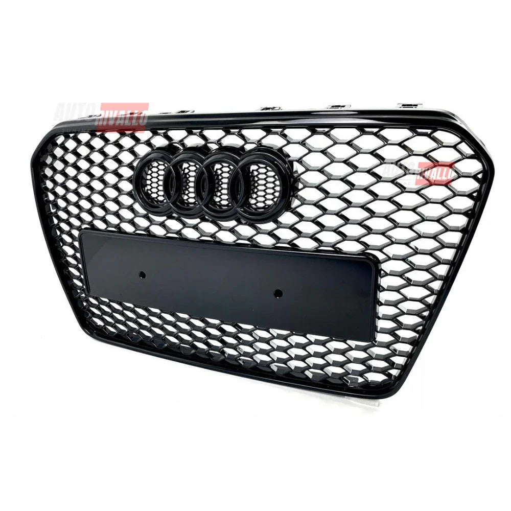 Audi A5 8T 2012-2016 Griglia Anteriore Look RS5 Nero Lucido - autorivallo