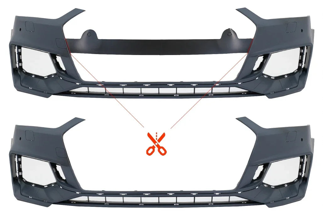 Audi A5 F5 2016-2019 Paraurti Anteriore Look RS5 Quattro - autorivallo