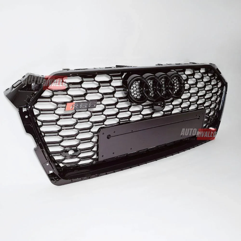 Audi A5 F5 2016-2020 Griglia Anteriore RS5 Look Nero Lucido - autorivallo