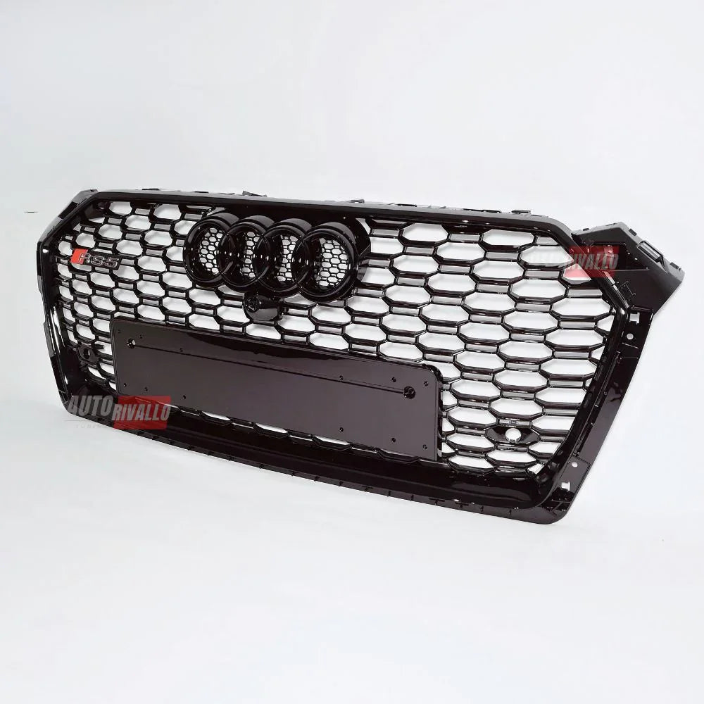 Audi A5 F5 2016-2020 Griglia Anteriore RS5 Look Nero Lucido - autorivallo