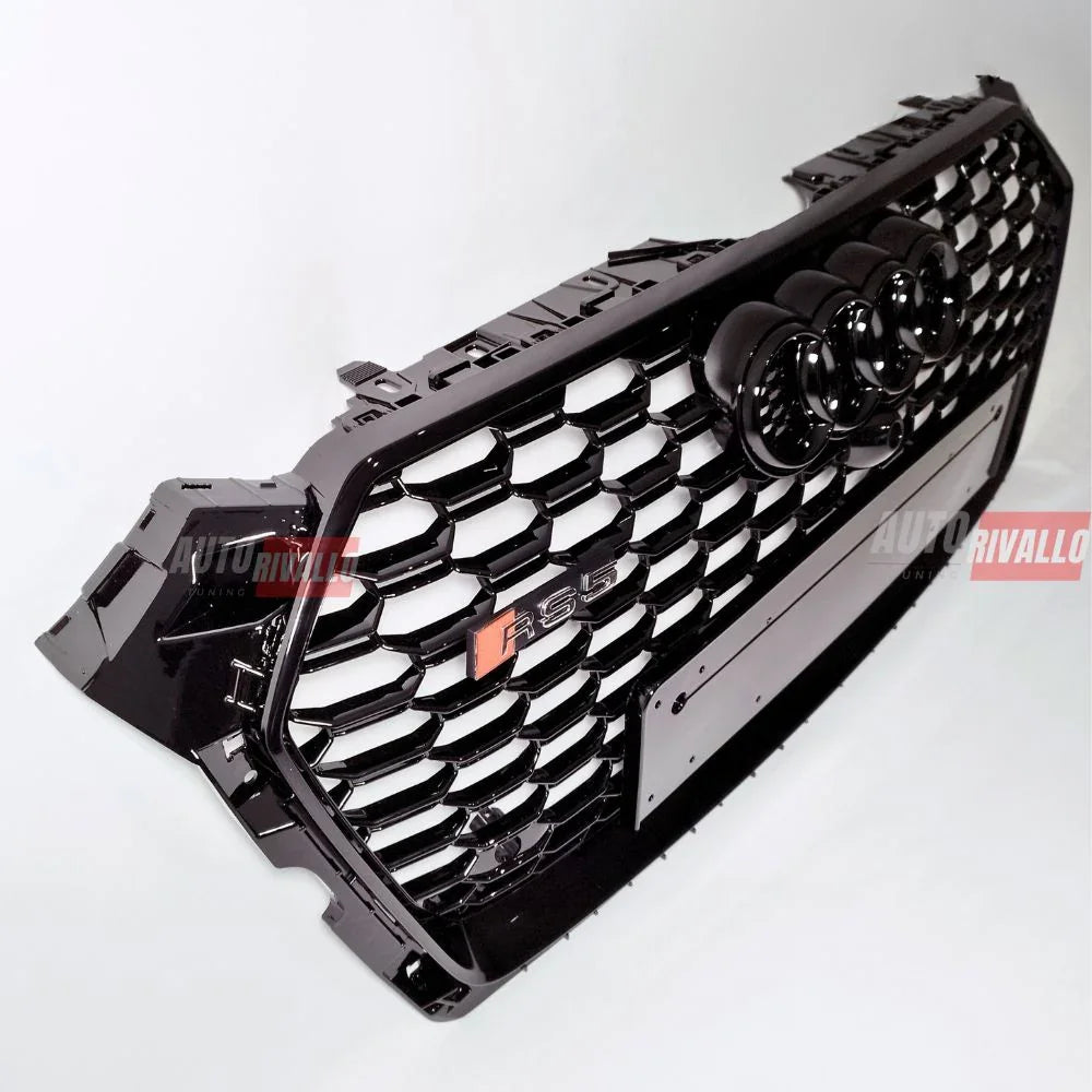 Audi A5 F5 2016-2020 Griglia Anteriore RS5 Look Nero Lucido - autorivallo