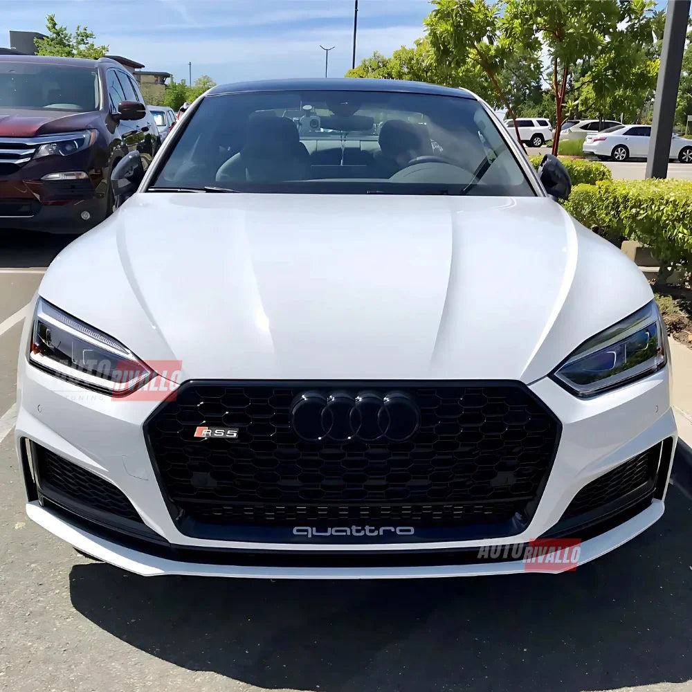 Audi A5 F5 2016-2020 Griglia Anteriore RS5 Look Nero Lucido - autorivallo