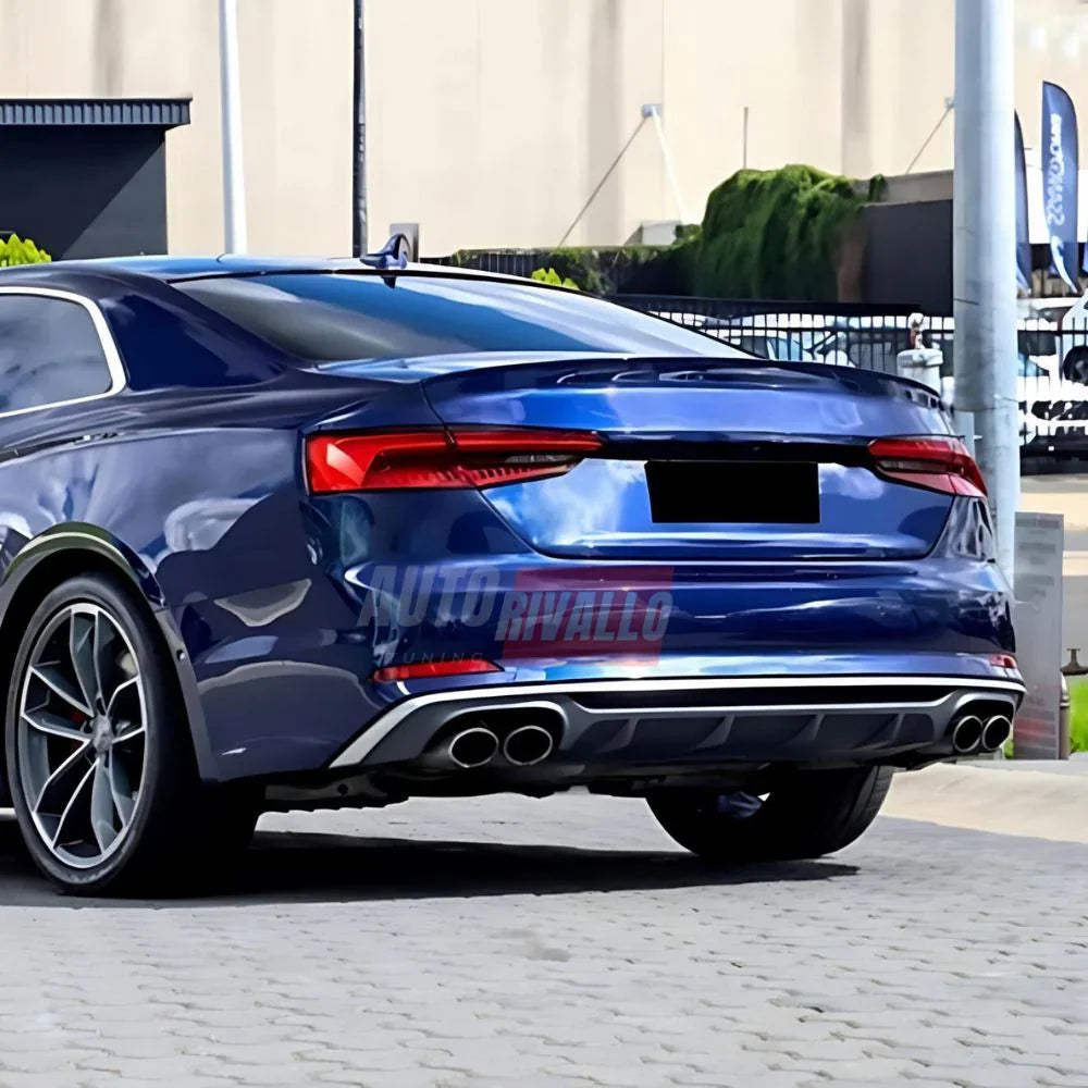 Audi A5 F5 S-Line 2016-2019 Diffusore S5 Look Doppia Uscita - autorivallo
