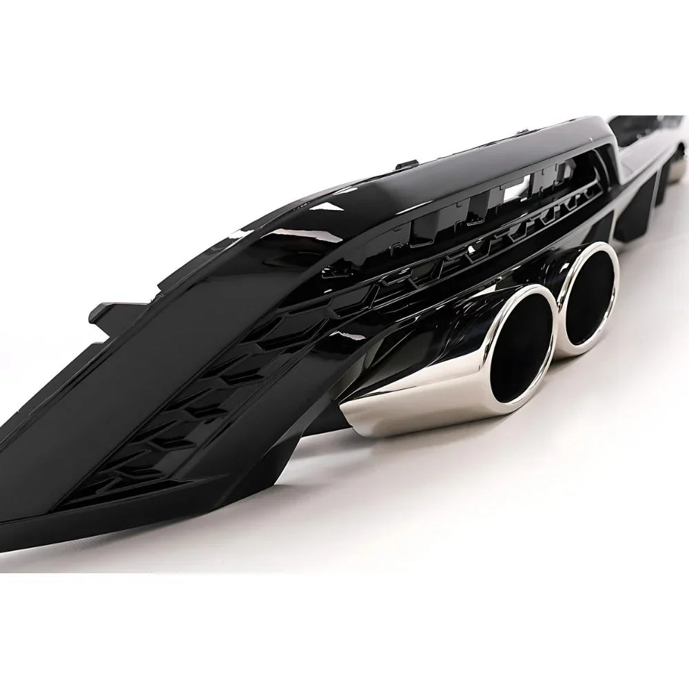 Audi A5 F5 S-Line 2020-2024 Diffusore S5 Look Doppia Uscita - autorivallo