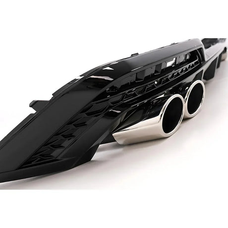 Audi A5 F5 S-Line 2020-2024 Diffusore S5 Look Doppia Uscita - autorivallo