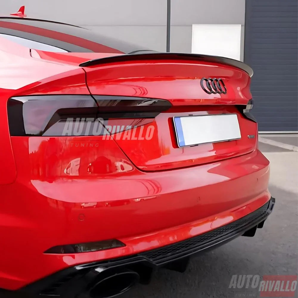 Audi A5 F5 Sportback 16-19 Spoiler Cofano RS5 Nero Lucido - autorivallo