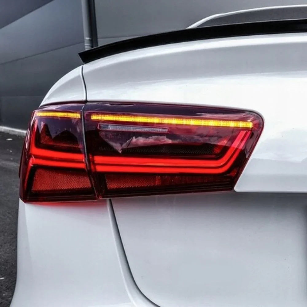 Audi A6 4G C7 2010-2014 Fanali Posteriori Full LED Lightbar - autorivallo