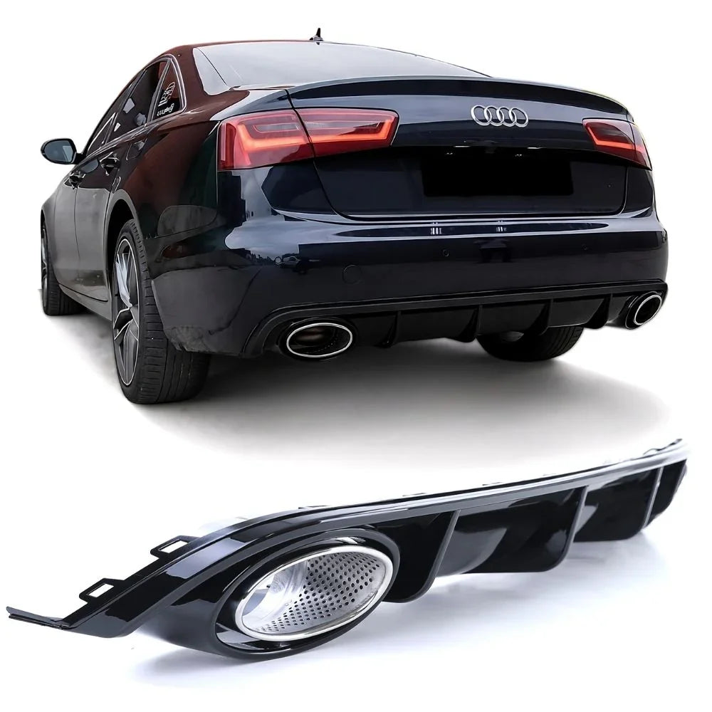 Audi A6 4G C7 2014-2017 Diffusore Sotto Paraurti RS6 Look - autorivallo